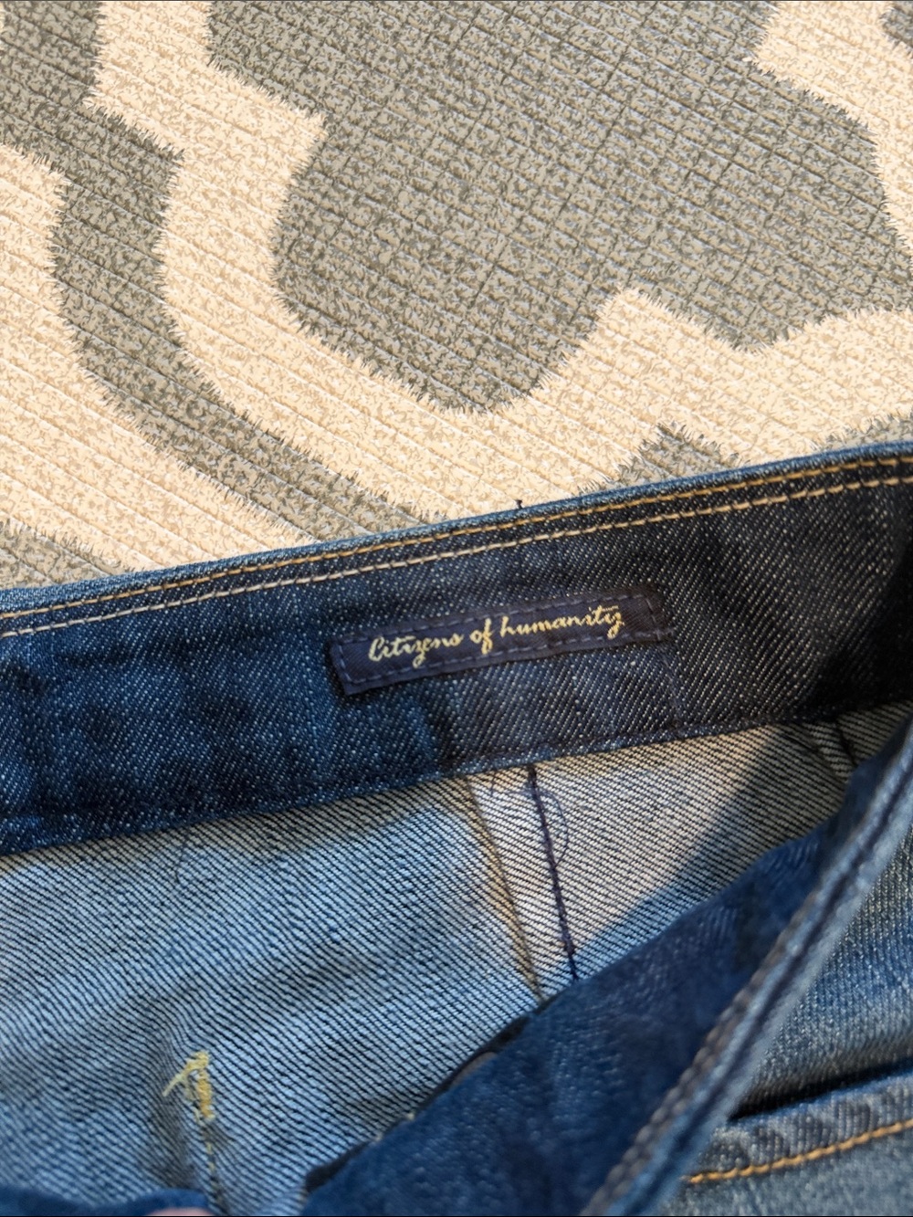 Citizens of Humanity Faye #003 low waist full leg stretch flare denim 31” inseam - Picture 9 of 12